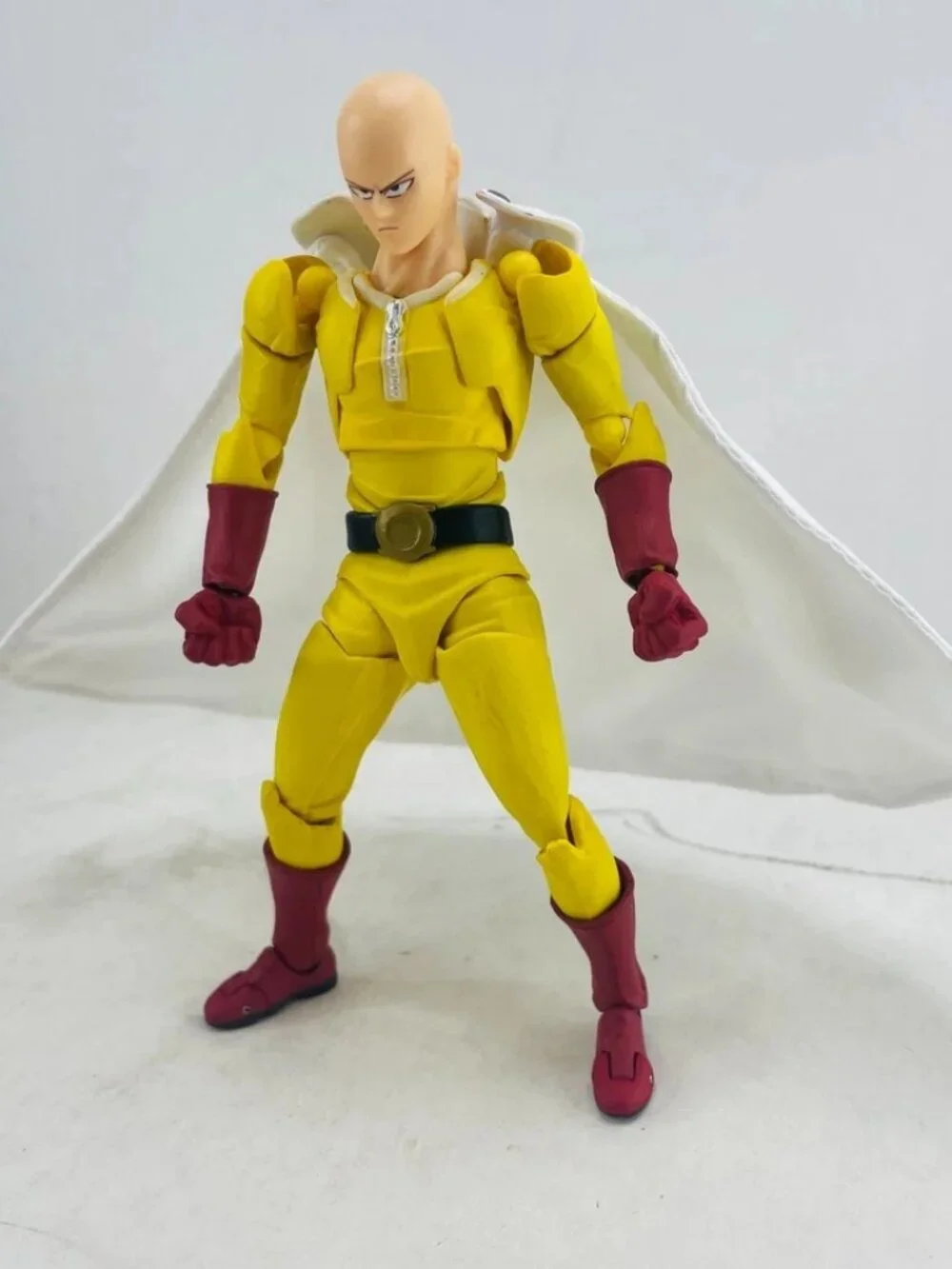 Anime One Punch Man SAITAMA 6-inch Action Figure Revoltech Amazing Yamaguchi Toy